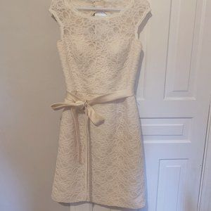 Mori Lee Short Formal Lace Dress